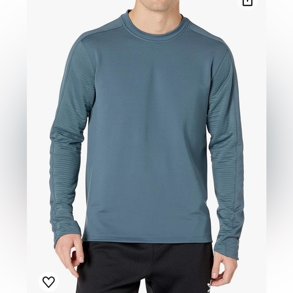 ADIDAS Cold Ready Men's Training Crew Oversized Cold Dry Sweatshirt Blue XL - Picture 1 of 14